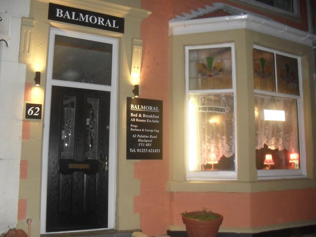 Balmoral Guest House 黑潭 外观 照片