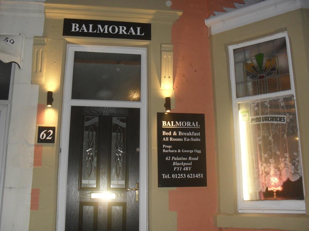 Balmoral Guest House 黑潭 外观 照片